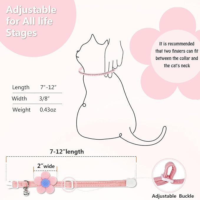 Cat Collar, HANSHILAI Kitten Collar - Image 6