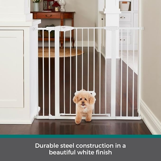 MYPET North States Extra Tall & Wide Walk Thru EasyPass Pet Gate - Image 6