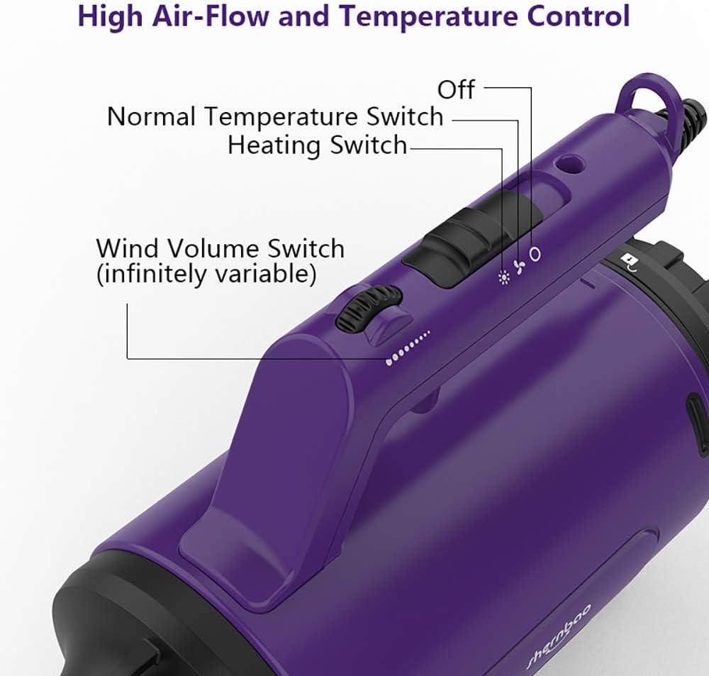 Dog Dryer High Velocity Pet Dog Grooming Force Hair Dryer/Blower