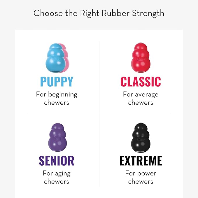 KONG - Puppy Toy - Natural Teething Rubber - Fun to Chew, Chase and Fetch - Image 7