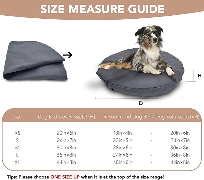 Dog Bed Cover Waterproof Machine Washable Replacement Mattress Protector Pet - Image 4