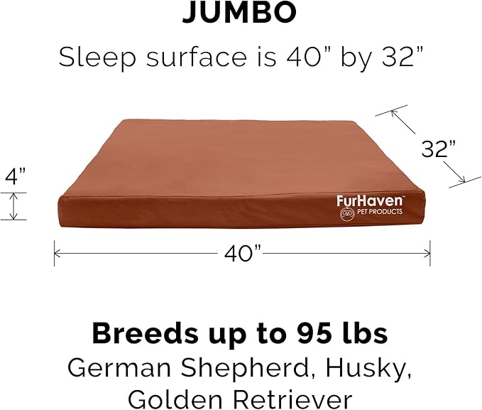 Furhaven Water-Resistant Cooling Gel Dog Bed - Image 3