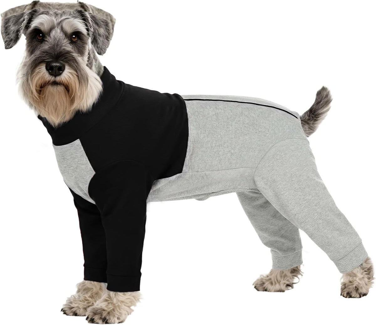 Lelepet Surgical Suit for Dogs, Full Body Dog Surgery Recovery Suit