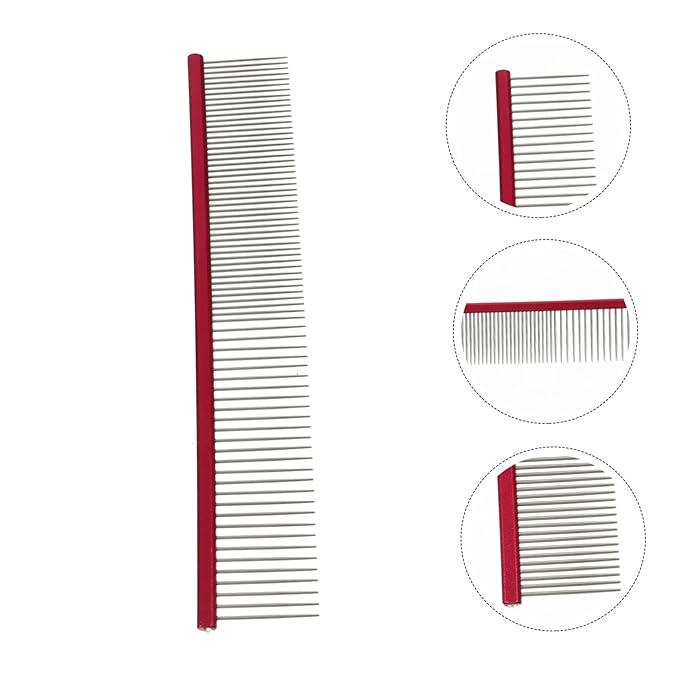POPETPOP Portable Pet Comb for Dogs and Cats Wear-resistant Multi-function - Image 9
