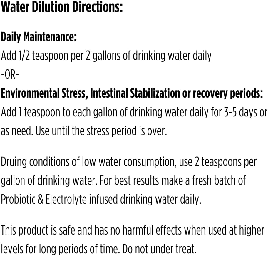 Dr. Connie's Livestock Probiotic + Electrolyte Powder for Animals