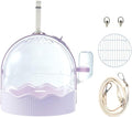 Clear Pet Carrier Travel Cage by Unknown