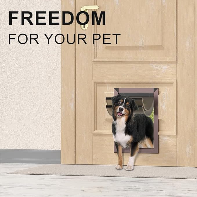 Rescumascer Aluminum Medium Dog Door - Image 2