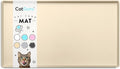 CatGuru Cat Food Mat, Small & Large Pet Feedingd Mat, 100% Waterproof Cat Mats by CatGuru