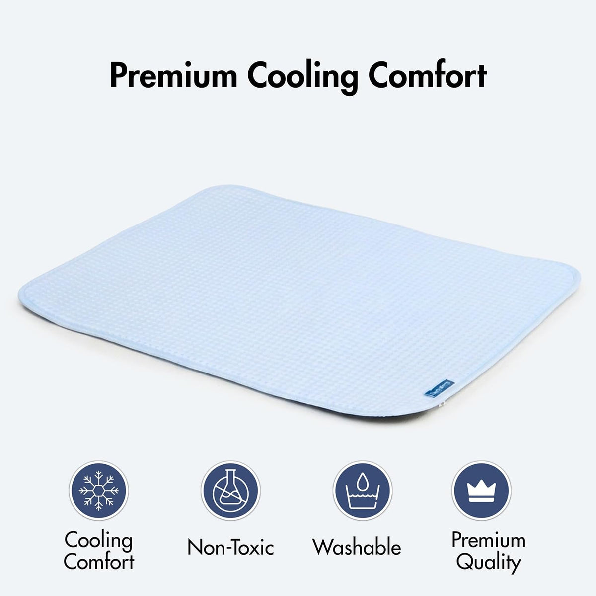 Spark Paws FrostCore Dog Cooling Mat - Non Gel Self Cooling Pet Pad