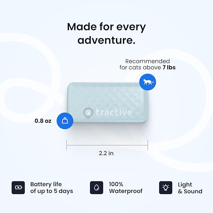 Tractive Smart Cat GPS Tracker | Real-Time Location & Wellness Monitoring - Image 7
