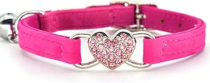 CHUKCHI Heart Bling Cat Collar by CHUKCHI
