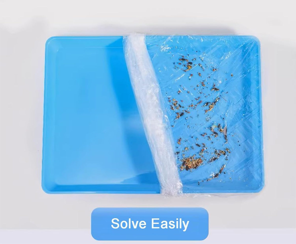 50Pcs Disposable Bird Cage Liner, Plastic Parrot Birdcage