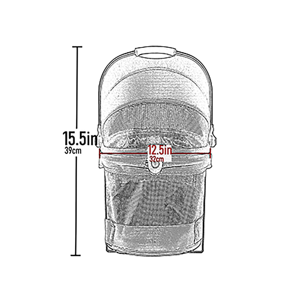 Pet Gear 3-in-1 Travel System View 360 Stroller, Cotton Candy