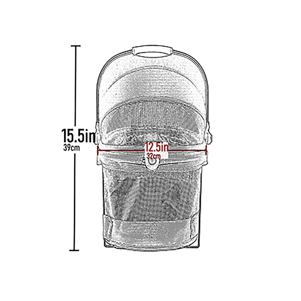 Pet Gear 3-in-1 Travel System View 360 Stroller, Cotton Candy