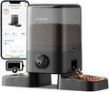 oneisall 2.4G Cordless Automatic Cat Feeder, Rechargeable, 20 Cups/5L