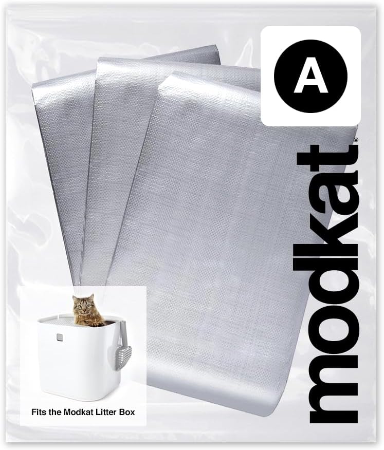 Modkat Type D Litter Box Liners, 3-Pack | Fits Modkat XL Front-Entry