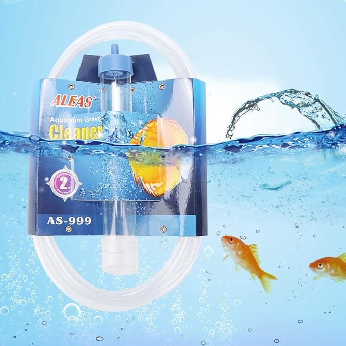 AYNEFY Aquarium Supplies Fish Cleaning Tools PVC Small FishCleaner Change Water - Image 4