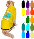 Custom Dog Hoodie Personalized Photo Text Logo Name Dog Clothes, Soft & Warm by Mynvzrk