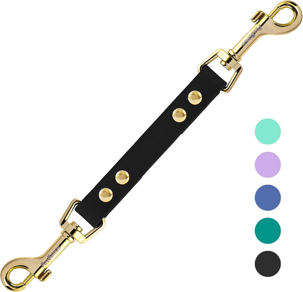 PetBonus Dog Collar Safety Clip, Waterproof Backup Safety Strap