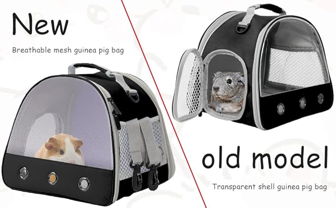 Breathable Guinea Pig Carrier Backpack - Image 2