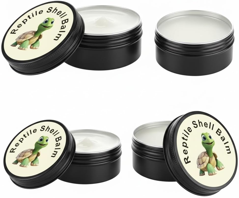 Tortoise Oinment Shell Conditioner Cream – Shell Care Balm Moisturizer for Box Turtles, Sulcata, Russian, Desert Tortoise Dry, Cracked or Dull Protector