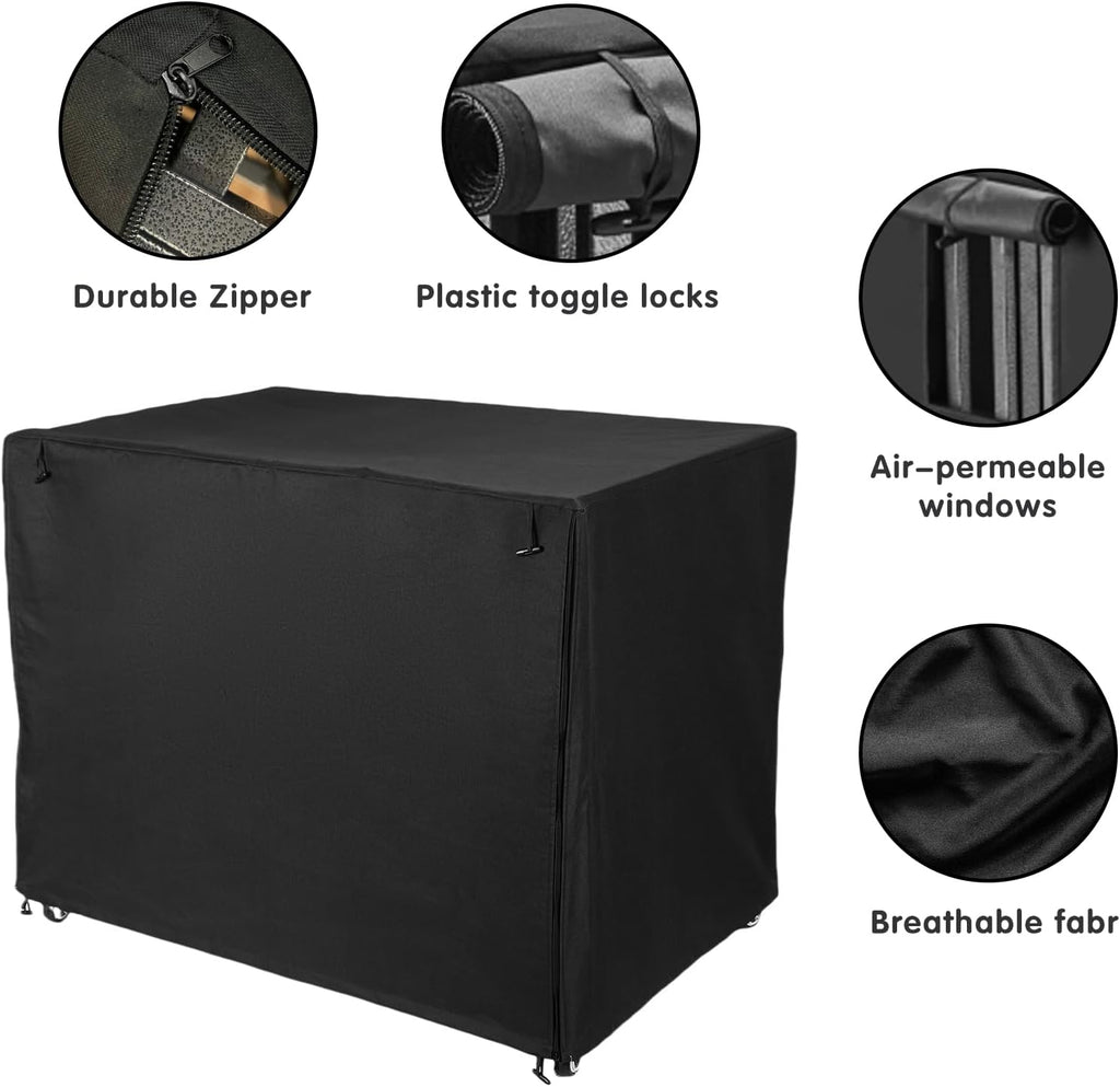 48 inch Heavy Duty Dog Crate Covers Durable 600D Polyester ( ONLY COVER)