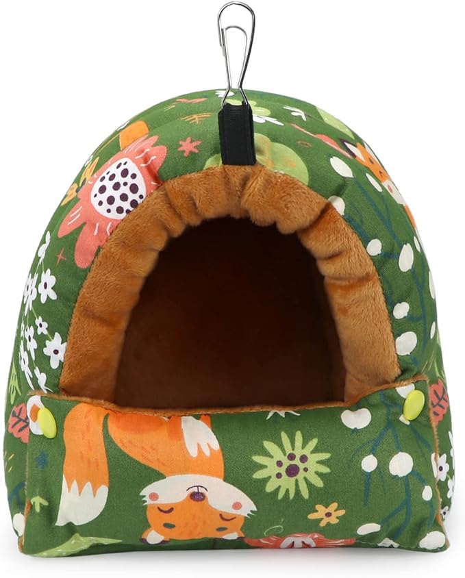 Wontee Bird Nest House Winter Warm Snuggle Hut Bird Bed Hanging Hammock - Image 3