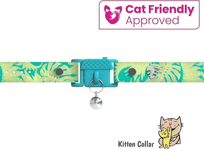 Kittyrama Botanicals Jungle Kitten Collar. Award Winning. Hypoallergenic - Image 2