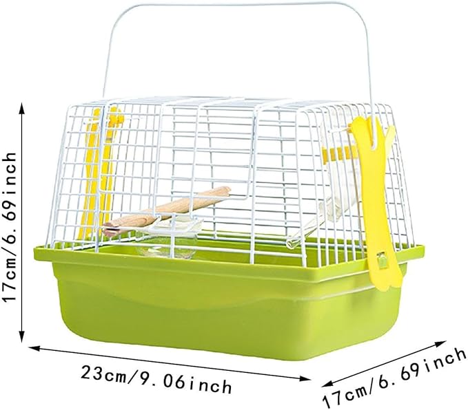 Bird Cage Birdcage Travel Portable Stand Cage Pet House - Image 2