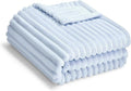 Soft Fleece Baby Blanket Ultra Cozy Blue Baby Blankets by Eonkasp