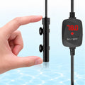 Thumb-Sized 25W Super Mini Aquarium Heater with Digital Display Thermostat