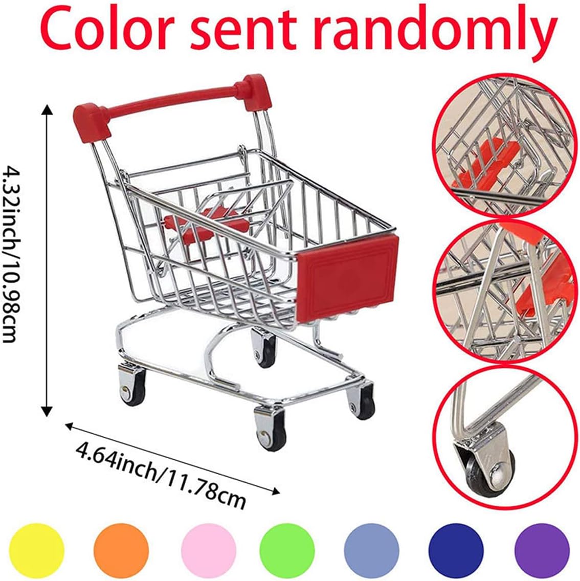 4Pcs Bird Training Intelligence Toys Set Included Training Basketball, Colorful Stacking Rings, Mini Skateboard and Shopping Cart Toy, Sepak Takraw for Parrots Budgies Cockatiel Parakeet #6