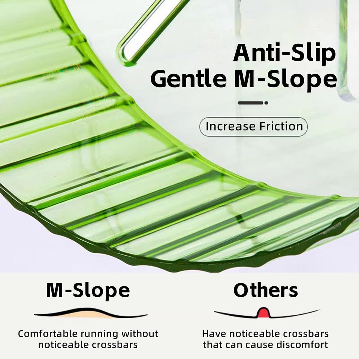 Bird Wheel Toy, Silent Parrot Exercise Wheel Interactive Rotating Toy for Small Medium Birds - Parakeets Cockatiels Conures Lovebirds Finches - Bird Cage Enrichment Accessory (L (8.3''D),Purple)