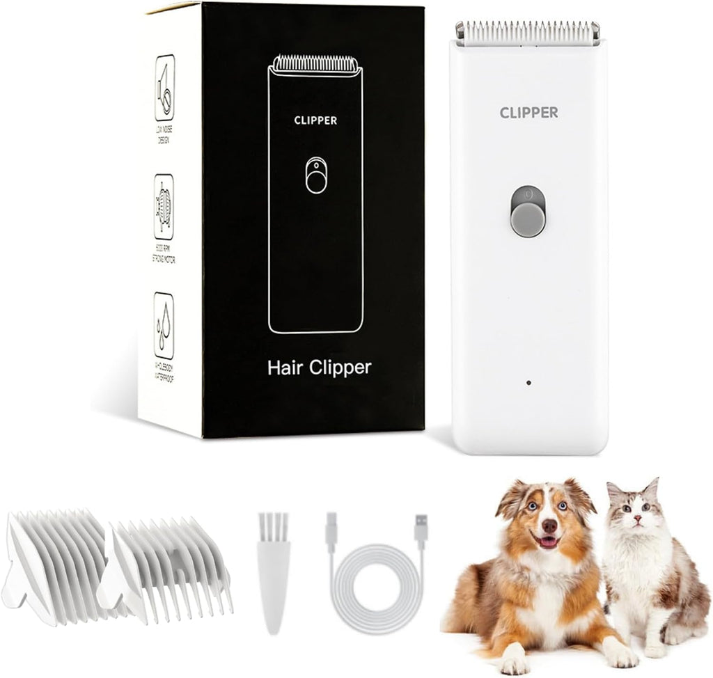 Home Professional Dog Grooming Kit Clipper Low Noise USB Rechargeable for Dog Cat