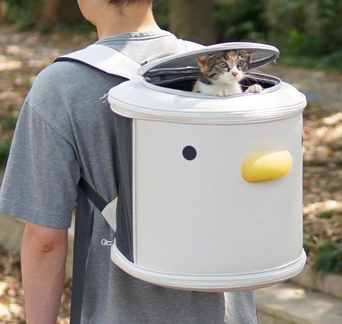 PURROOM Cat Carrier Backpack, Pet Backpacks - Image 2