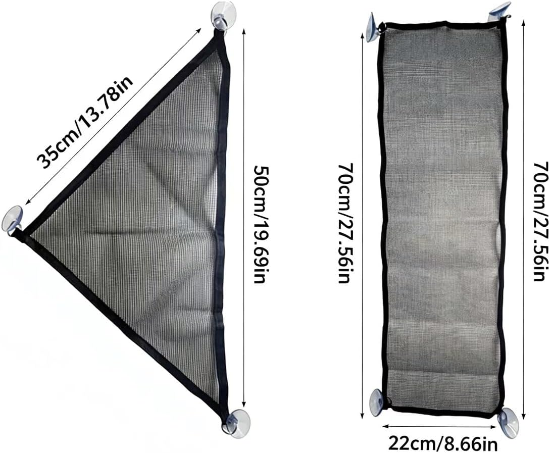 2pcs Bearded Dragon Hammock,Breathable mesh Reptile Hammock
