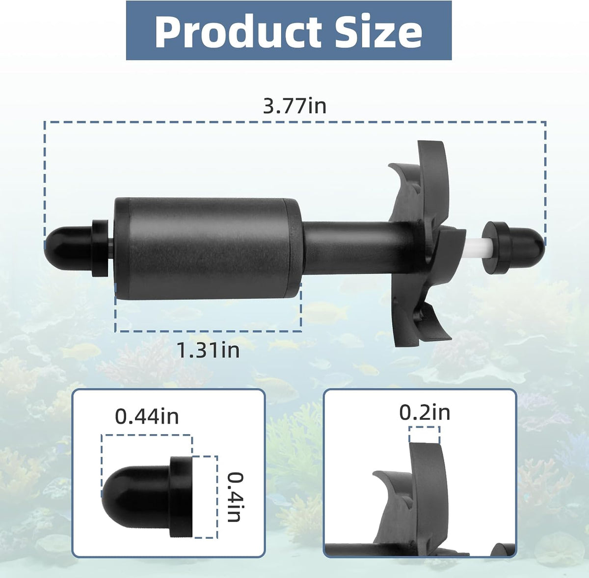 A20208 Magnetic Impeller Assembly for Fluval FX4 Canister Filter A214