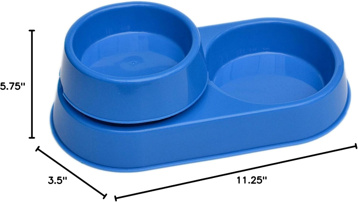 The 3-in-1 Ant Free Pet Dish (Small Blue)