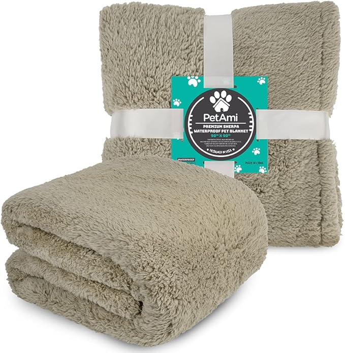PetAmi Fluffy Waterproof Dog Blanket - Image 6