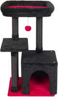FISH&NAP Cute Cat Tree Kitten Cat Tower by FISHNAPthemeaningisthatcatliketoeatfishandhaveanaphopeyourbabylikeit