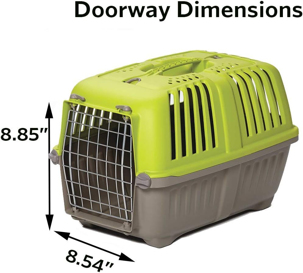 MidWest Spree Travel Carrier, 24-Inch, Small Pet Crate, Blue