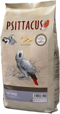 Psittacus High Energy 1.76 lb | Complete Pellet Diet for African Greys, Macaws and Other African Parrots | Premium Food for Birds, 100% Non-GMO