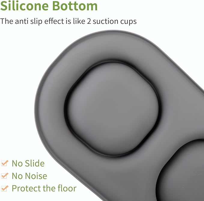 Small Size Puppy Dog Bowls: Food and Water Bowls Set - Image 3