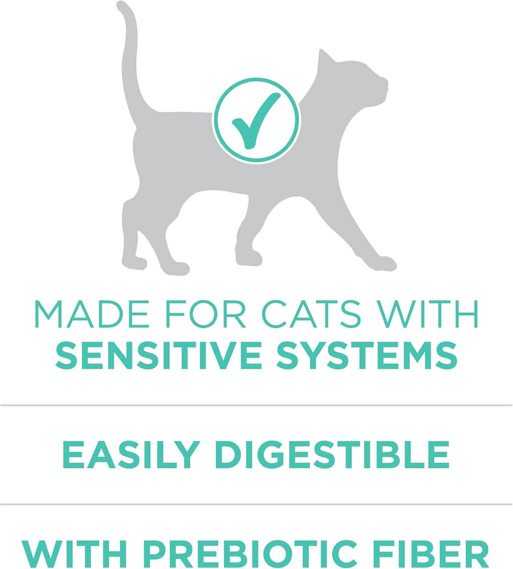 Purina ONE Sensitive Skin and Stomach Dry Cat Food 16 lb Bag