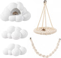 5 Pcs Cloud Platforms Jumping Spider Accessories Kit, Natural Jumping Spider Rope Bridge