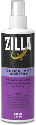 Zilla Tropical Mist Humidity Spray for Tropical Reptiles and Amphibians
