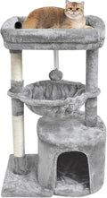 SYANDLVY Small Cat Tree for Indoor Cats, Activity Cat Tower by SYANDLVY