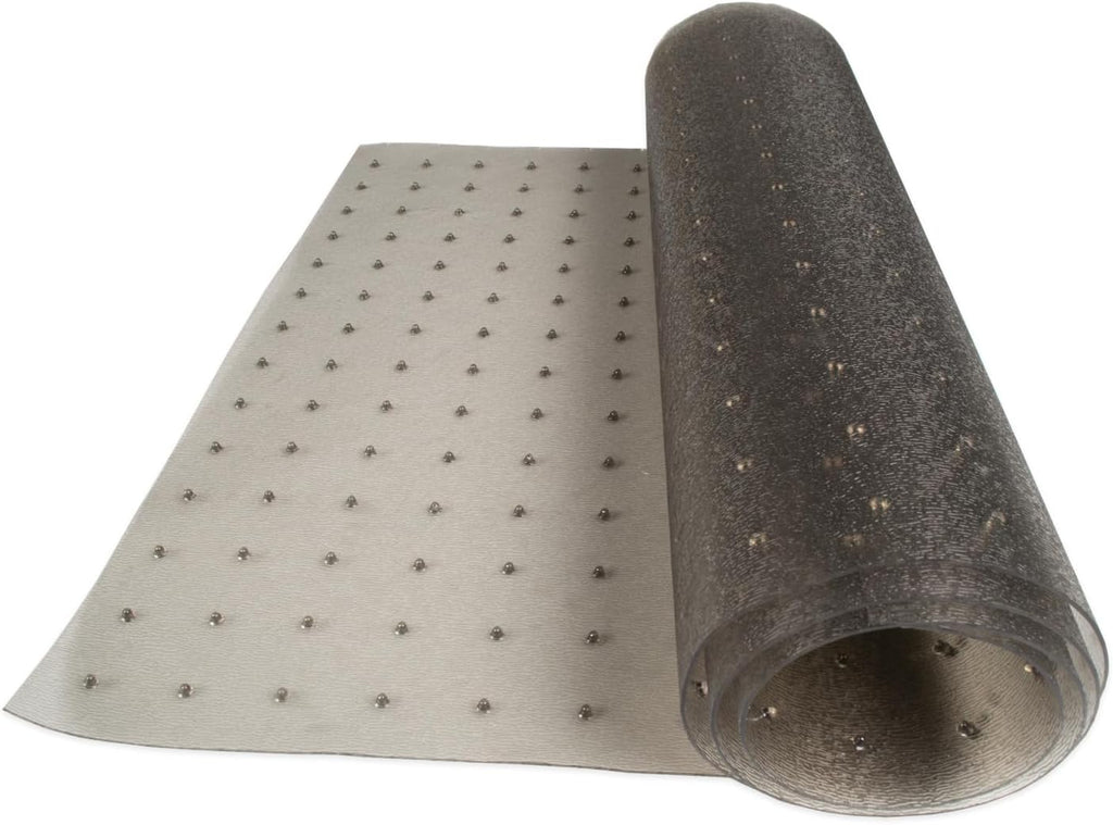 Carpet Protector for Pets Cat Scratch Carpet Protector Easy to Cut Plastic mat for Carpet Anti Scratch Under Door Mat Carpet Scratch Stopper from Cat Dog Scratching 3.6FT (Clear, 2pcs)