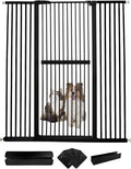 Lumizone Extra Tall Cat Gate 61.02" High Pressure Mounted Extra Wide by Lumizone