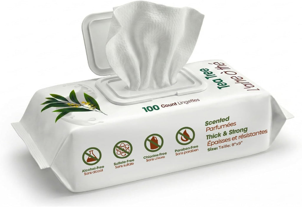 Best Pet Supplies Cleaning Dog Wipes - Moisturizing Coconut 100 Count